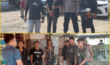 Polsek Palabuhanratu Polres Sukabumi Himbau Pengamen Jaka Kondusifitas