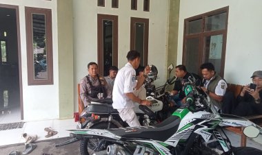 Polsek Surade Polres Sukabumi Laksanakan Sambang Kamtibmas di Desa Jagamukti
