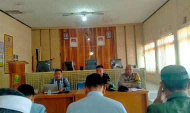Polsek Nyalindung Polres Sukabumi Gelar Rapat Koordinasi Persiapan MTQ Ke-47 Tingkat Kabupaten