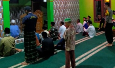 Polsek Sagaranten Polres Sukabumi Laksanakan Safari Subuh, Ajak Warga Jaga Kamtibmas